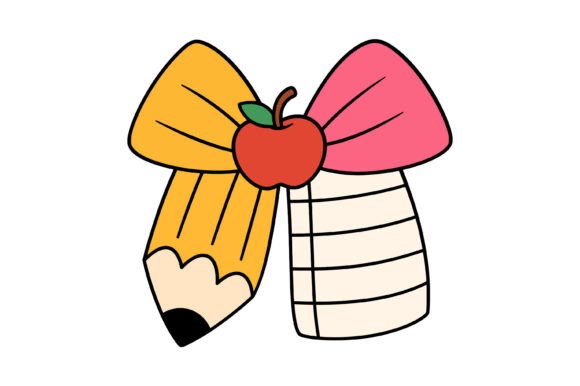 Apple Pencil Teacher Bow Design: A Practical Asset for Educators and Creators