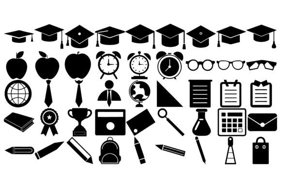 Education Element Silhouette Vector 1: A Practical Guide for Design Workflows