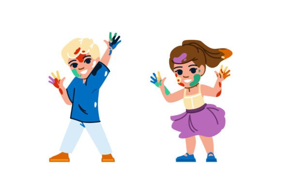 Happy Creative Craft Kids: A Guide to Using the Vector Illustration Effectively